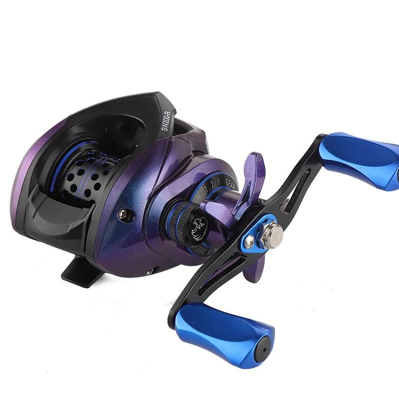 

Jetshark 7.2: 1 Gear Ratio 12+1bb Bearing Water Drop Reel