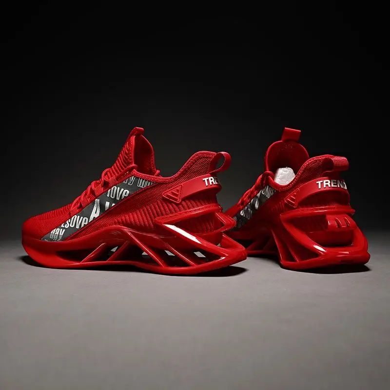 

Shoes men Sneakers 2021 Blade Running Shoes Breathable Men Footwear Trainer Fashion Male casual Red Shoes for men, Black,,white,red