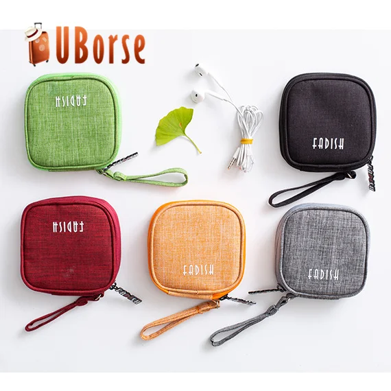 
Mini digital organizer bag headphone charger data cable storage bag 