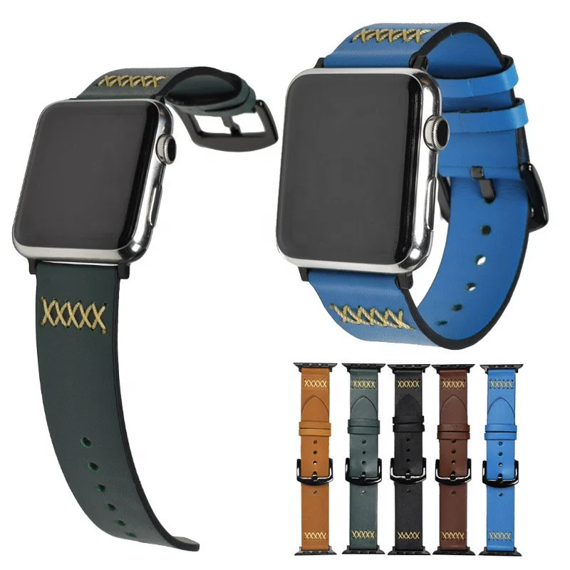 

Meetee WAC-61 Leather Simple Smart Watch Band