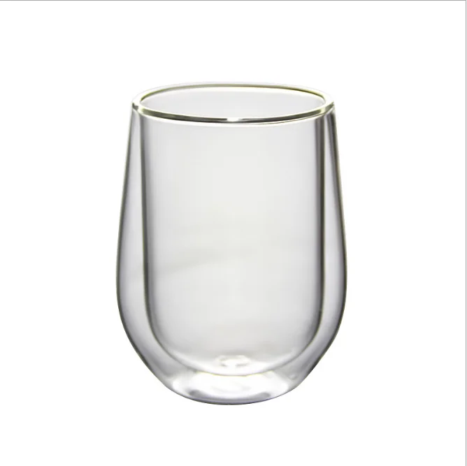 

Wholesale New Design Best Heat Resistant Coffee Double Wall Beer Glass Tumbler