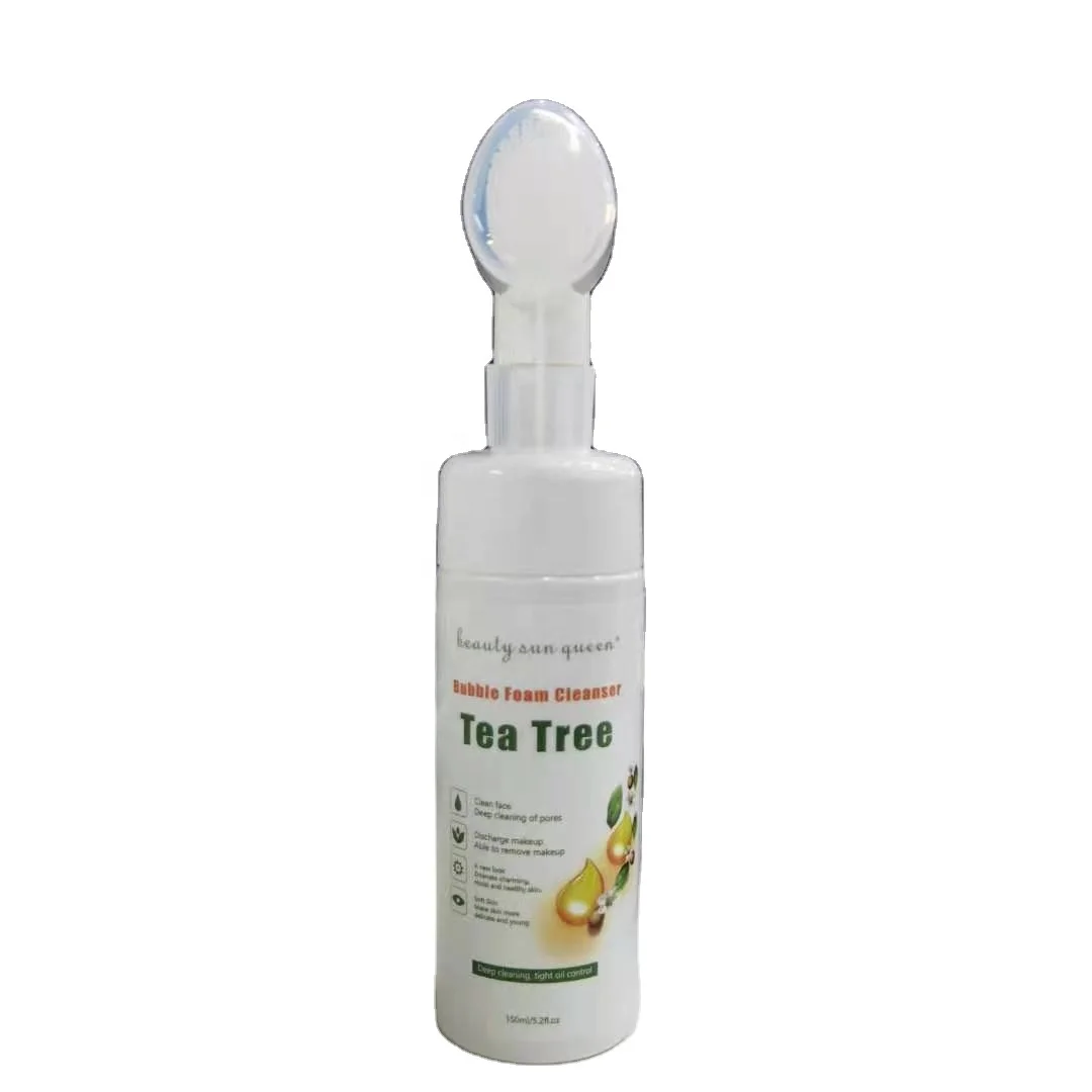 

Free LOGO Designed Tea Tree Bacteriostatic Mite Removal Cleaning Foam Cleanser/Available In Stock