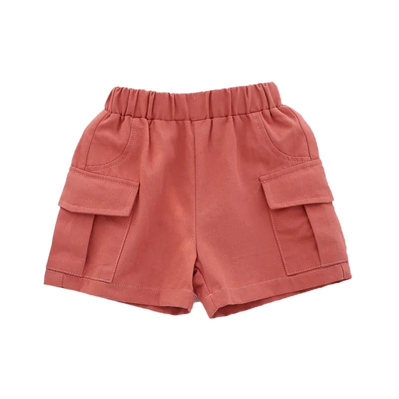 

Children's Summer New Boys Pants Candy Color Shorts Casual Cheap Cargo Pants Wholesale