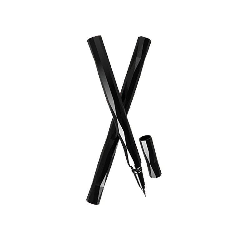 

Custom Logo Natural Black Waterproof Diamond Liquid Eyeliner