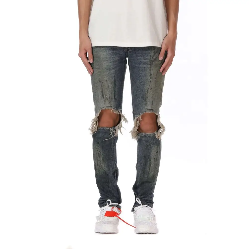 

DiZNEW Europe and the United States High Quality Stretch Men Jeans, As picture or customized