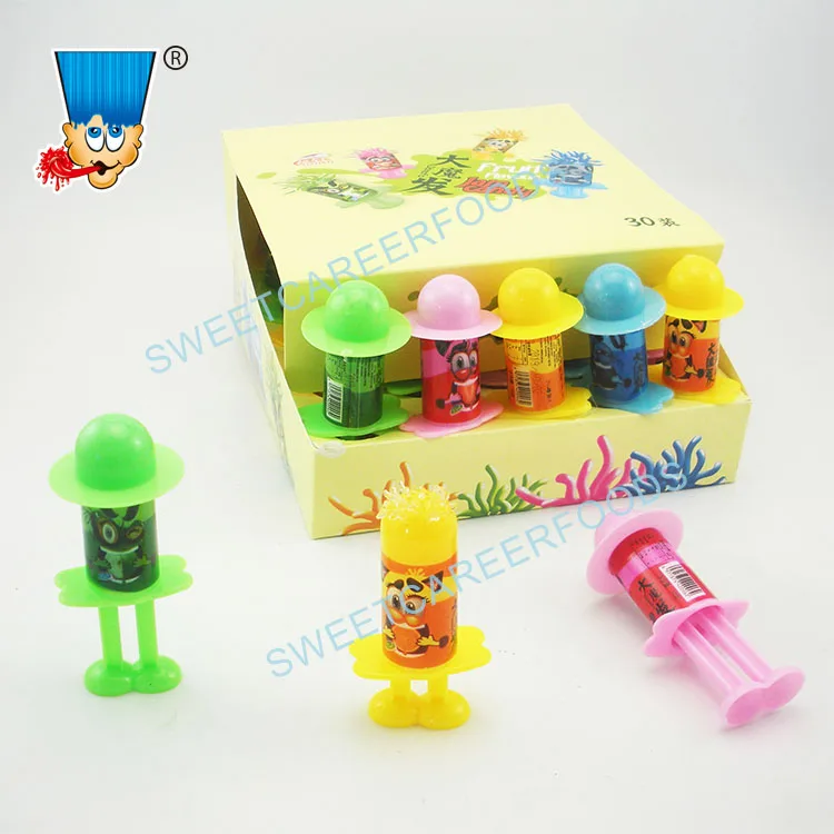 Cartoon Shape Crazy Hair Jelly Gel Fruit Jam Candy Sweets Buy Jelly
