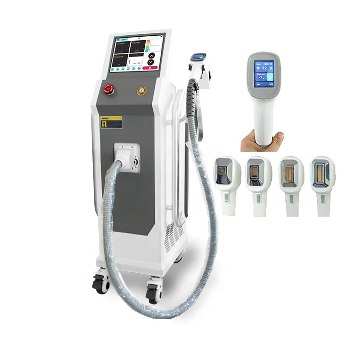 

CE approved 808nm permanent painless hair removal machine, Grey and white