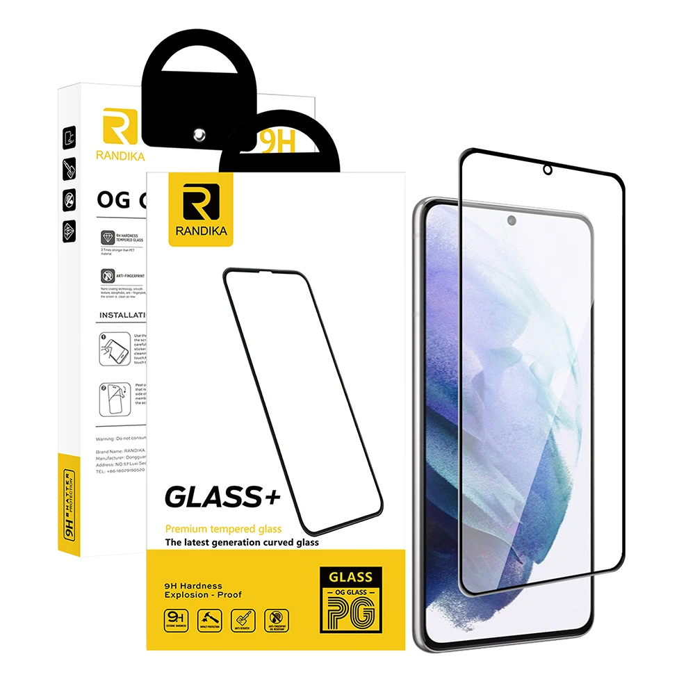 

Independent package 9H 0.33MM 2.5D for samsung galaxy s21 s21 plus + screen protector glass temper, Transparent