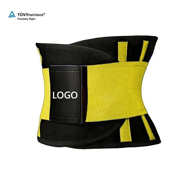 

Adjustable Waist Trimmer Belt Weight Loss Wrap Sweat Workout Waist Support, Customized color