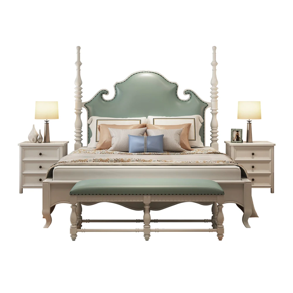 Venta al por mayor camas de madera rusticas-Compre online los mejores