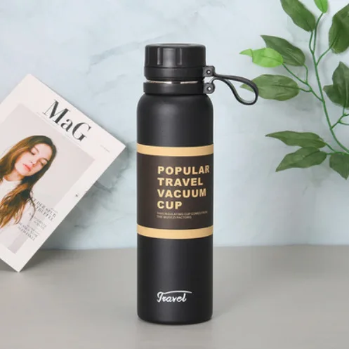 

High-capacity 304 Stainless Steel Insulation Vacuum Cup Car Water Bottle For Promotion Gift