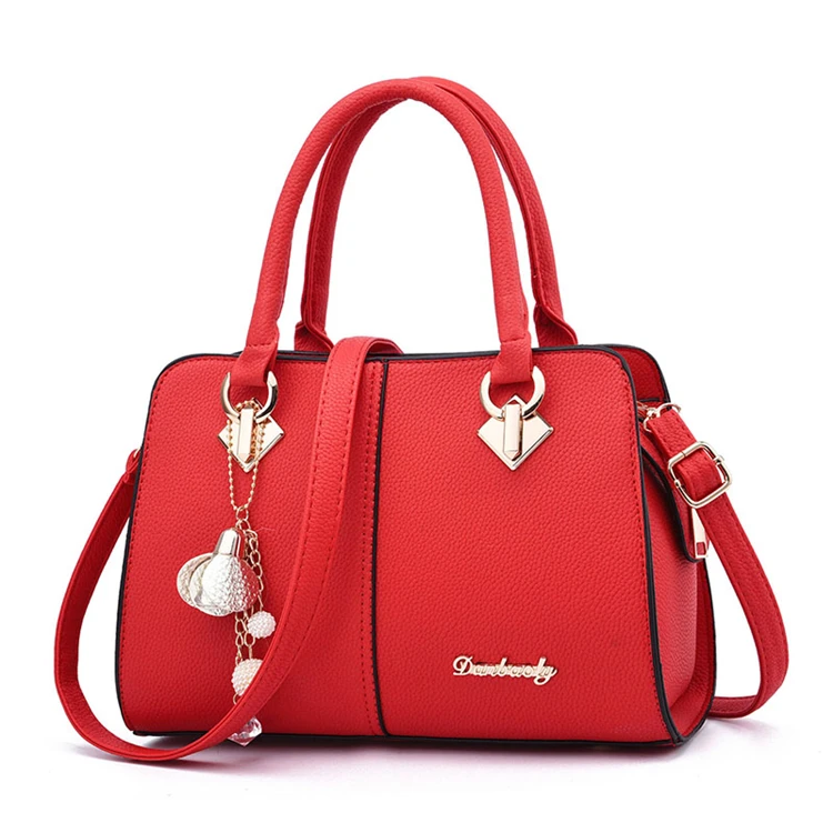 

Fashion PU Top Handle Bags Shoulder Strap Women Bag Ladies Handbag, Customizable