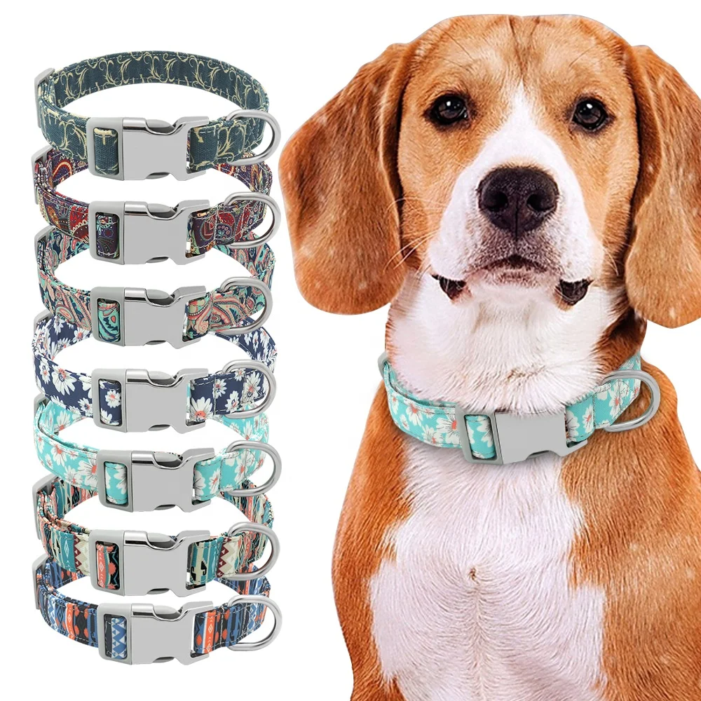 

Berry Wholesales Customized Engraved ID Buckle Pet Dog Collar De Perro For Dogs, As pic