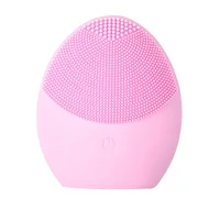 

silicone Electric Facial Waterproof Silicone Deep Pore Makeup Cleaning Brush Cleanser Cleaner