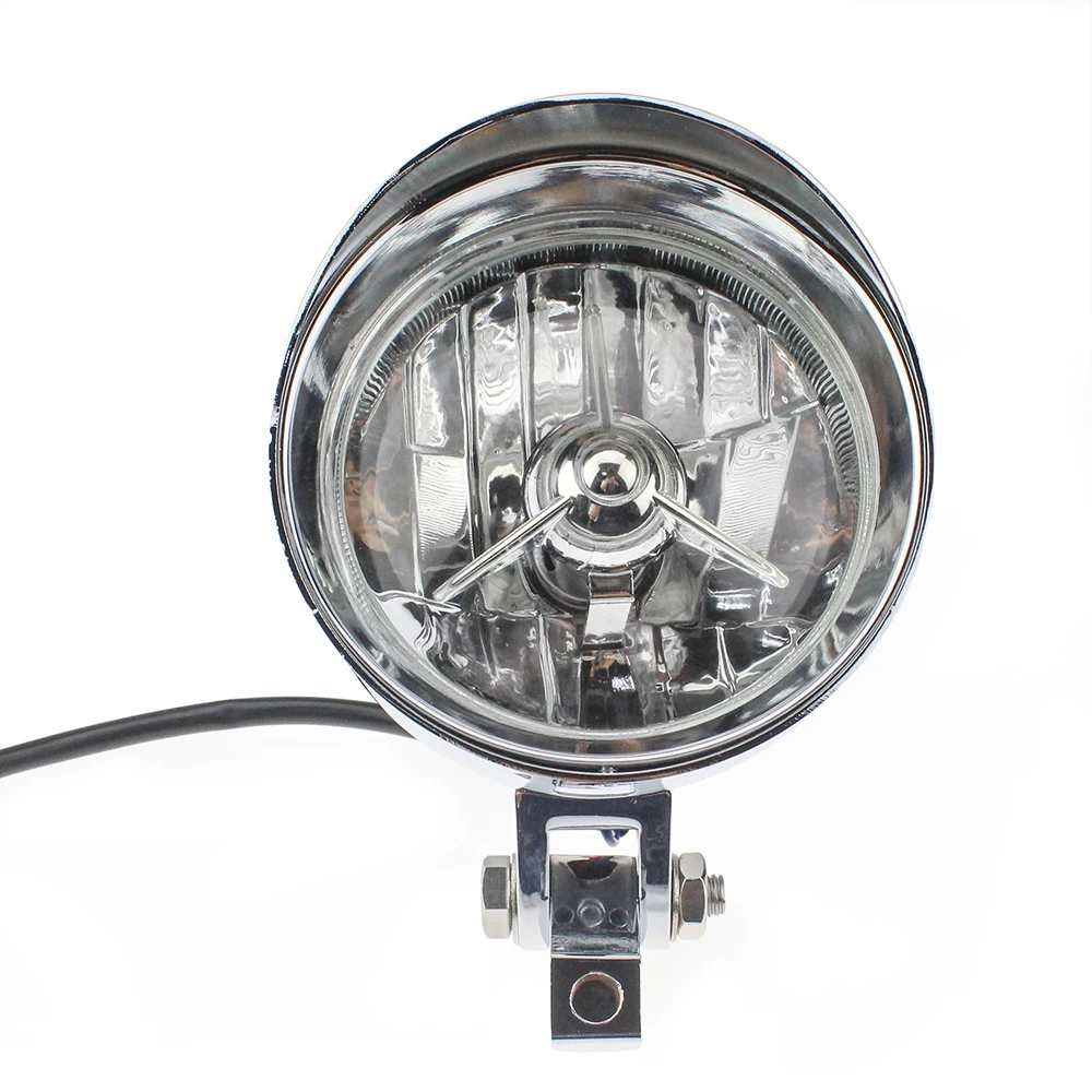 4-1/2" Aluminum Bullet Motorcycle Headlight For Harley Sportster Xl