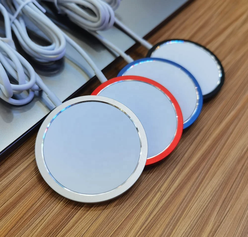 

15W Magnetic Power USB C Adaptor Wireless Charger for Iphone 12 Charger USB-C, Black red blue white