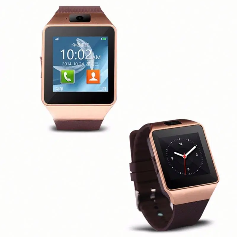 2019 Best Material Quality DZ09 Smart Watch With Camera BT Wristwatch Support Sim TF Card Smartwatch For Android Phone