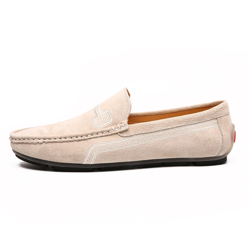 

K341ZJ-D88 Big Size Genuine Leather Loafers Men Casual Shoes