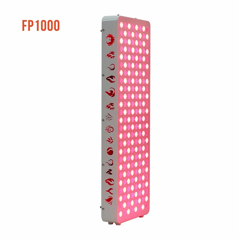 

Gerylove 1000W red therapy light panel non-flicker led therapy light RED 670nm Near infrared 850nm Acne Treatment, Red & infrared