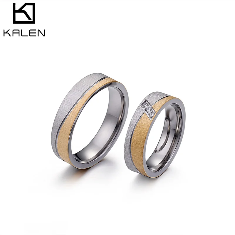 

Custom Fashion Stainless Steel Rings Woman Eternity Ring Stylish Ring, Silver/gold