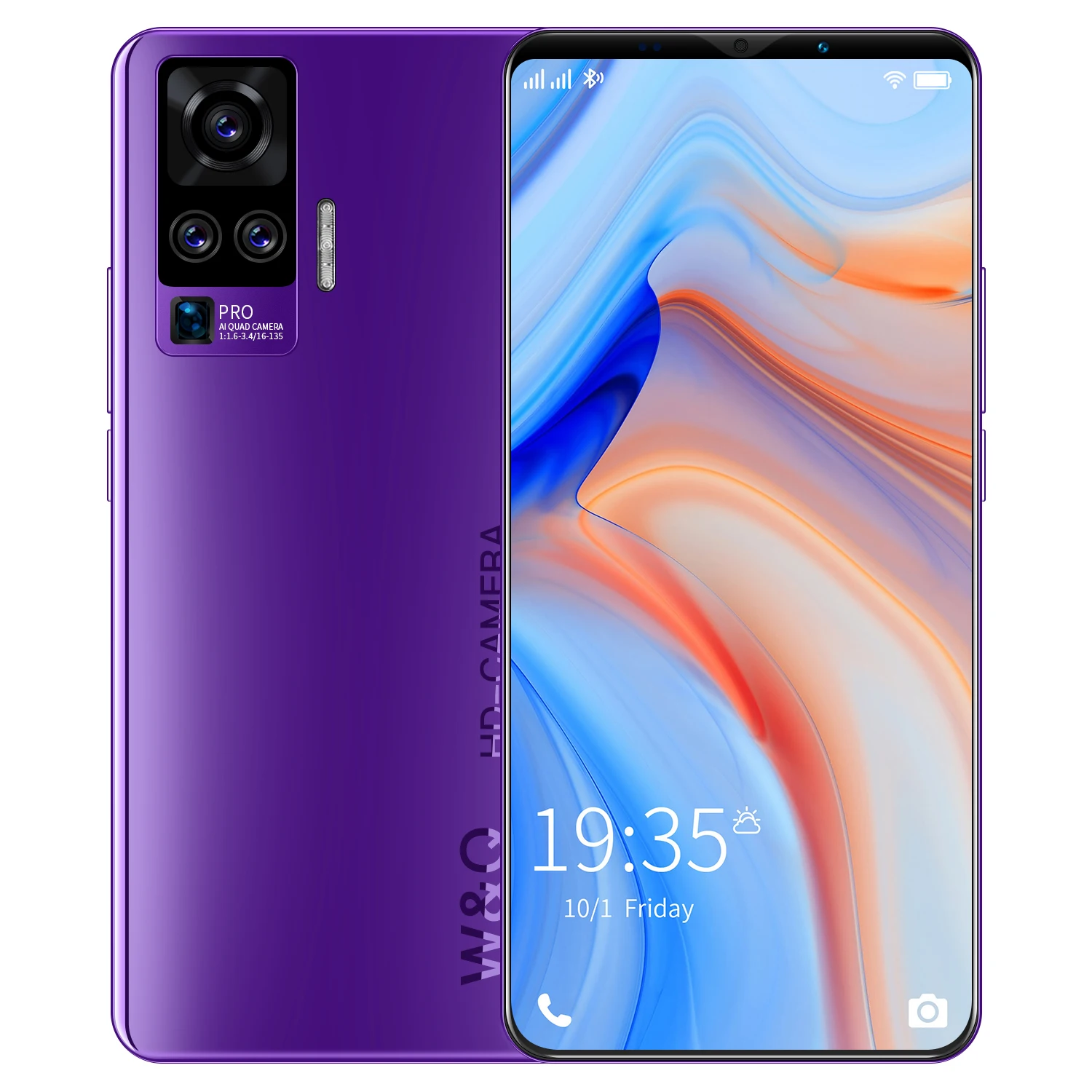 

Factory wholesale cellphone chargers displays 2020 New Product Mobile Phone 4g andior dual sim cell phone, Purple, red, blue