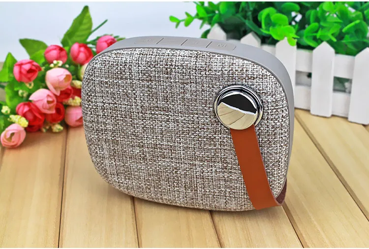 Free Shipping Outdoor Easy Carrying Square Wireless Mini Fabric Blue Tooth Home Spekers Bluetooth Marshall Party Speaker - ANKUX.COM
