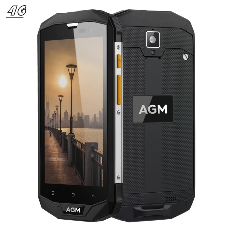 

Original EU Version Celular AGM A8 Triple Proofing Rugged Phone 5 inch 64GB Android 7.0 Quad Core 4G Mobile Cell Phones