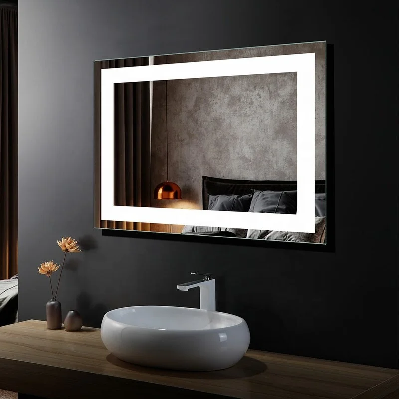 Screen Smart LED Light Backlit Touch Wall Bathroom Mirror