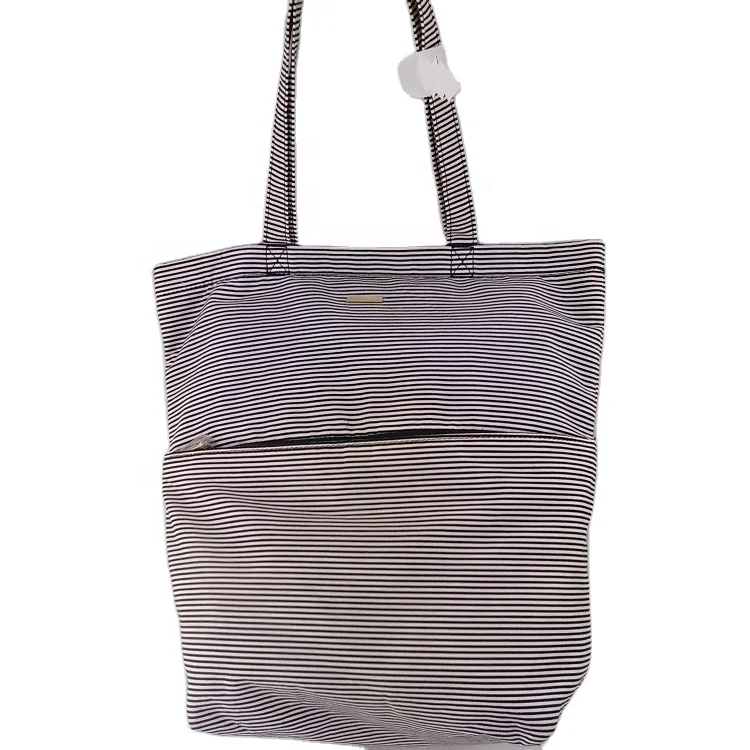 

Hot Selling Assorted Luggage Polyester Leather Tote Carrier Bag, Beige