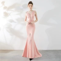 

1219#Evening dress New Sexy Famous Fishtail Long-style plus size gown sequin evening dress