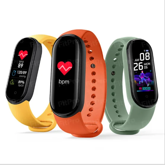 

M5 Band 5 Fitness Tracker M6 Band 6 Heart Rate Sleep Blood Pressure Waterproof Smartwatch Band Fitness Tracker Smart Bracelet