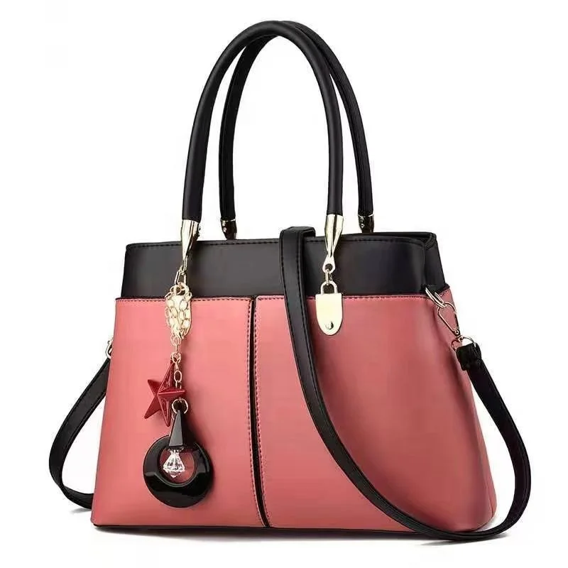 

Elegant Hot Sale PU Women Toto Bag Vintage Female Bag, Red, khaki, gray, black, dark yellow, light pink, light green