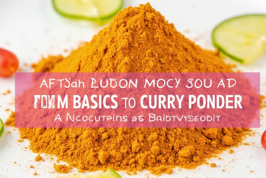 curry powder label