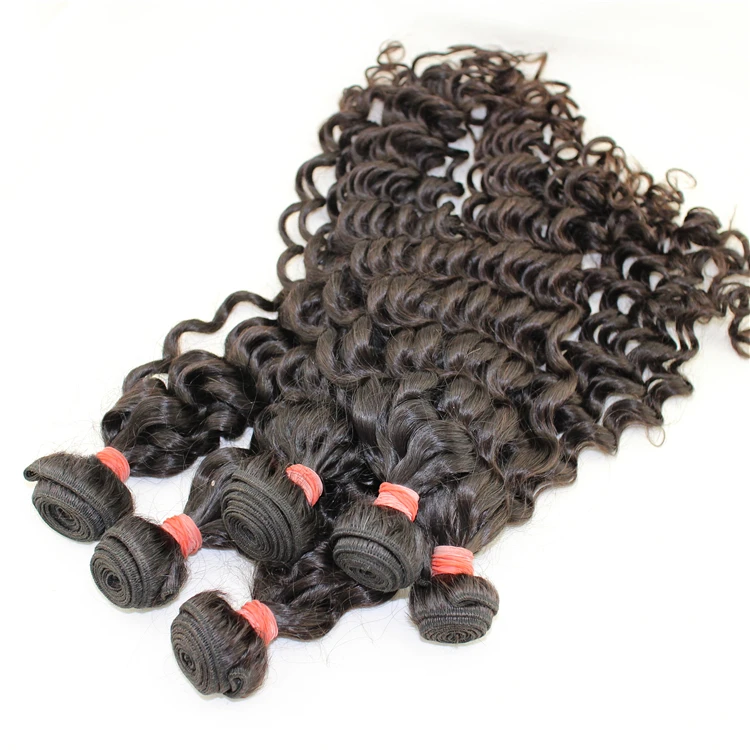 

deep wave kinky curly,body wave raw Brazilian virgin human cuticle aligned remy hair in hair extension water wave hair bundles