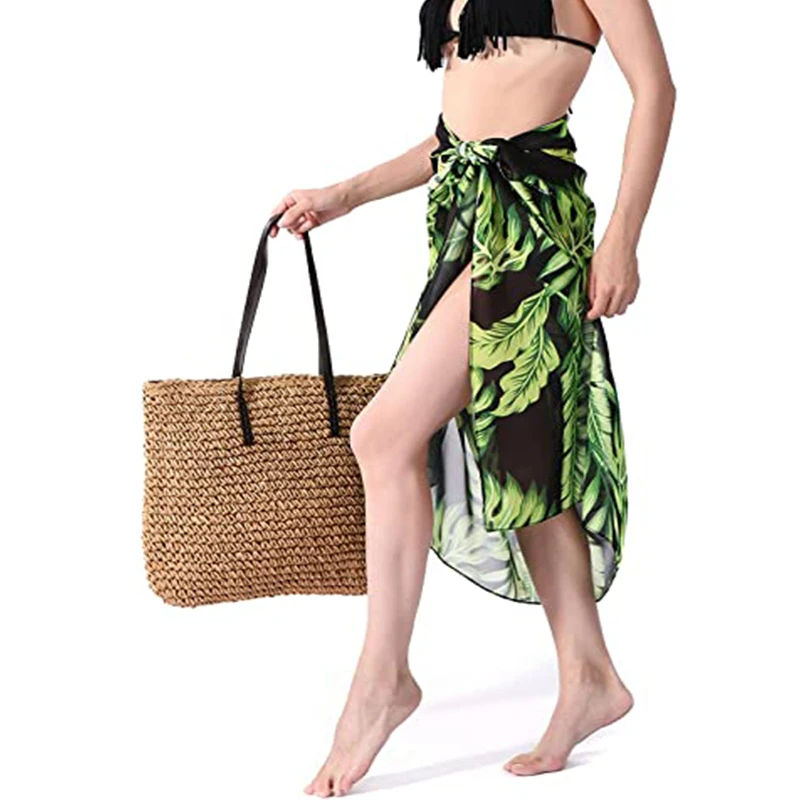 

Women Straw Woven Totes Large Beach Handmade Weaving Crossbody Fold Bamboo Bag and Purses 2022 for Shopping