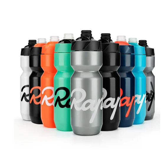 

RAPHA 620ML Reusable Running Hiking Outdoor Sports Water Bottle Cycling PP silicone Newest design Water Bottle, Pink,blue,black,gray