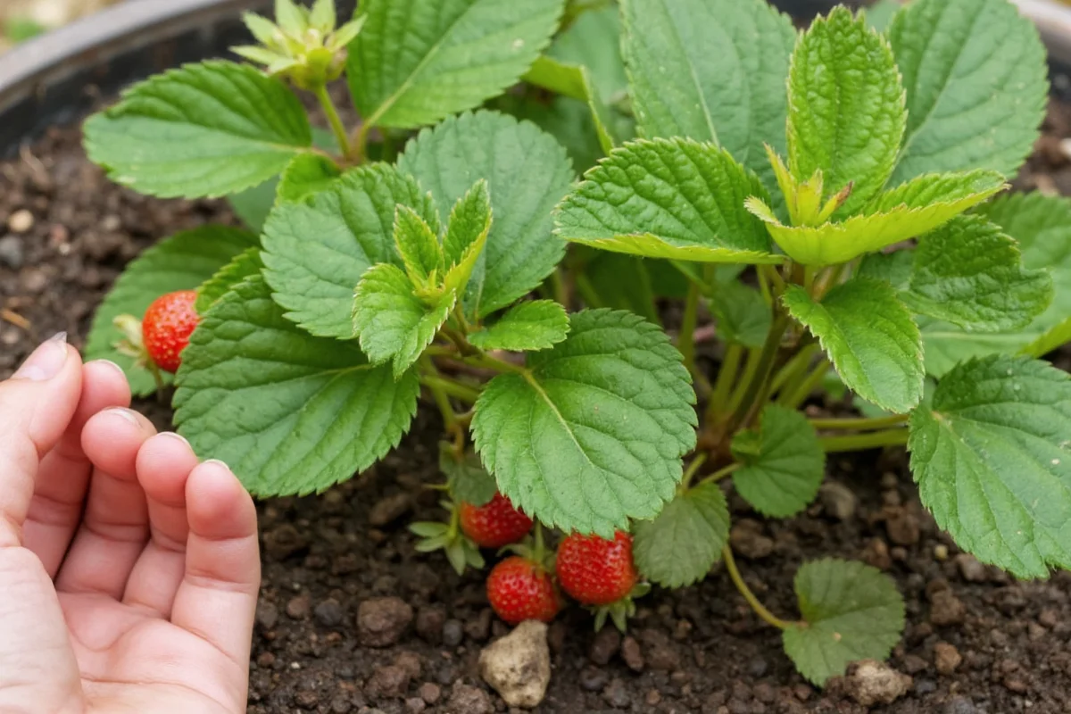 how to take care of a strawberry plant