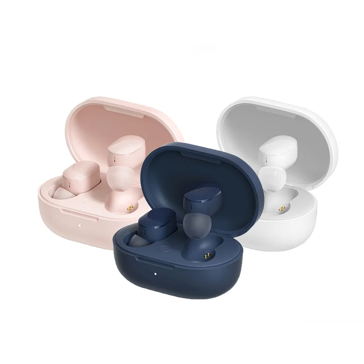 

2021 free wireless headphone Xiaomi Redmi AirDots 3 Mi True Wireless Earbuds Basic 3 Red Mi Airdots 3 in stock, Black