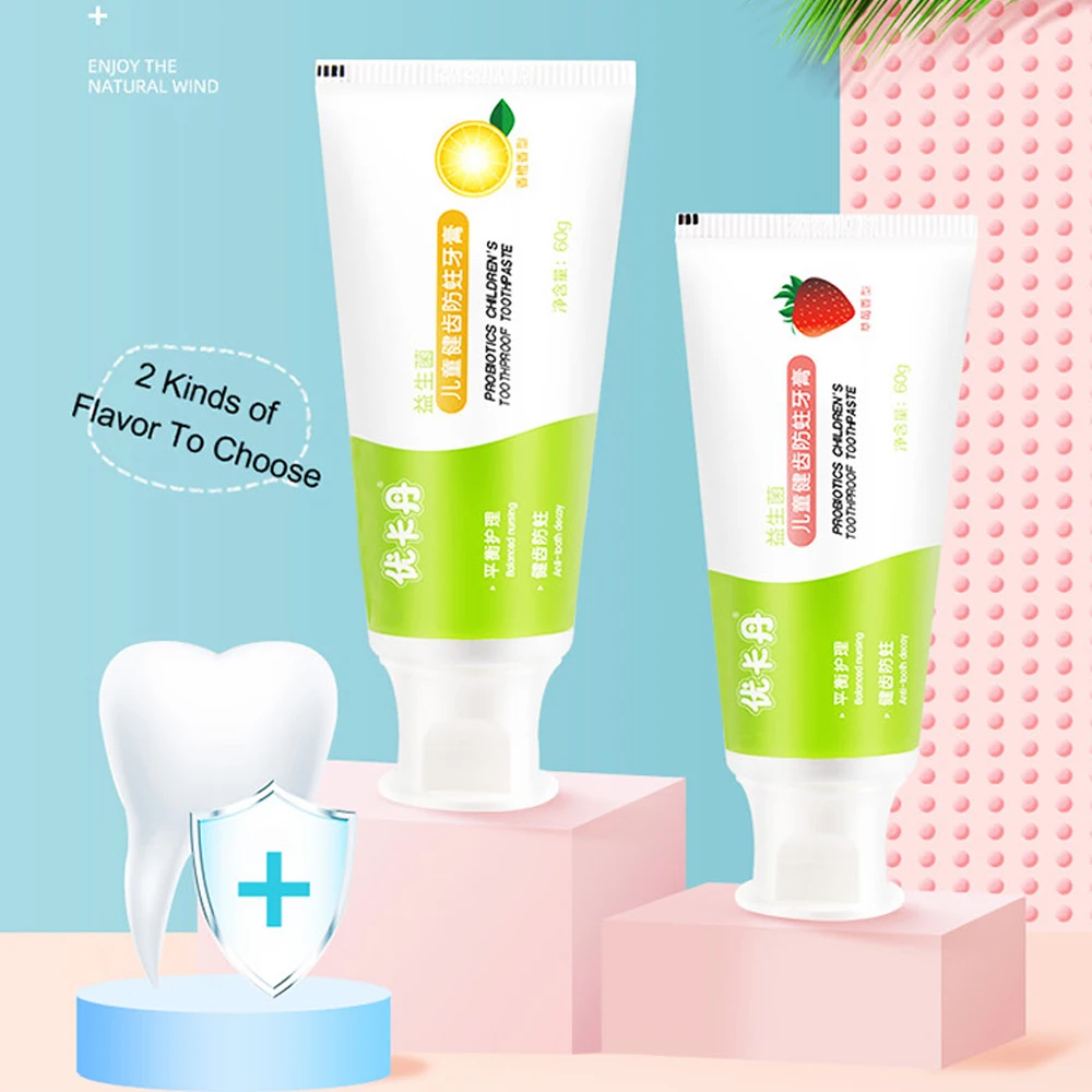 

YouKaDan Kid Toothpaste 60g Probiotics caries prevention Children's toothpaste