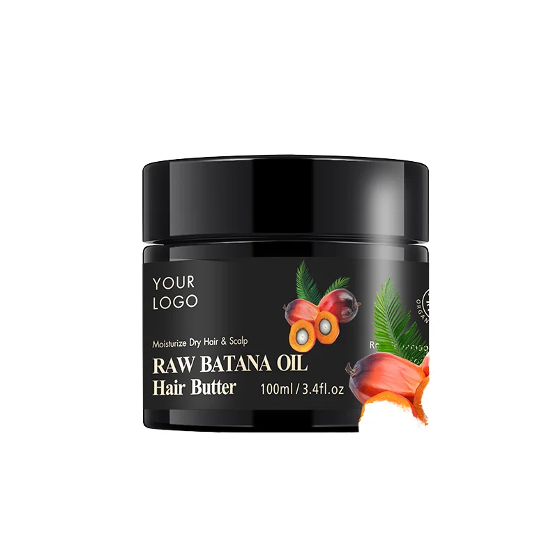 Private Label Batana Butter Hair Growth Oil Refreshing Moisturizing Repair Treatment for Damaged Hair
