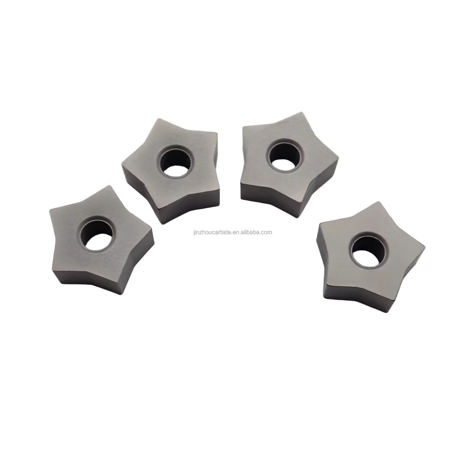 Tungsten Carbide Chain Saw Inserts Star Shape Carbide Tips for Marble Granite CNC Chain Saw Cutting K10 K20 YG6 YG8