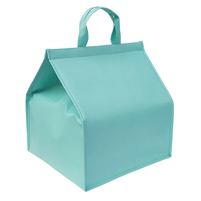

Foldable Reusable Cooling Food Delivery Thermal Foil Large Lunch Ice Aluminum Insulation Pizza Insulated Cooler Bag