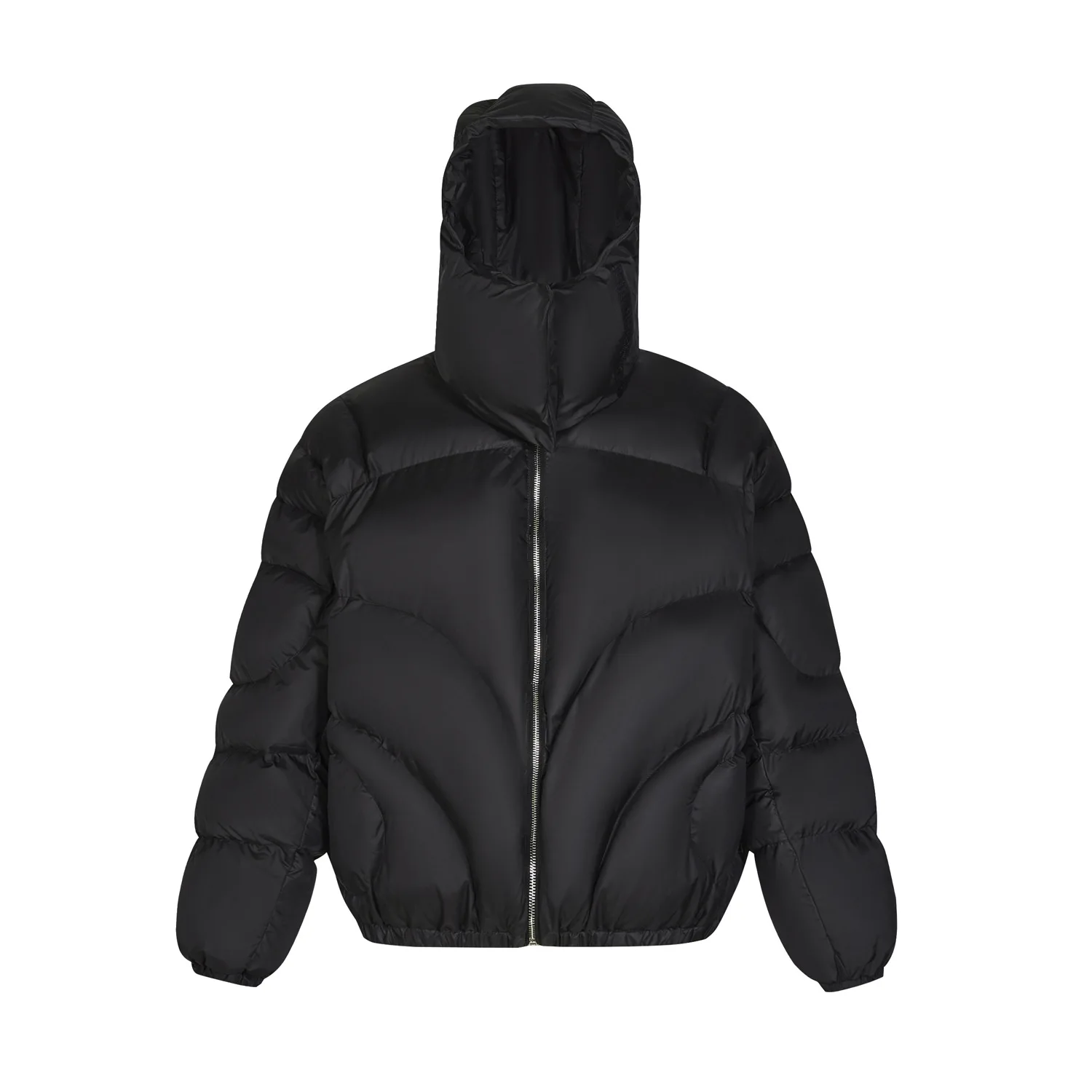 

2024 Unisex Women Men's hooded Puffer Jackets Men Hip Hop Winter Thick Jacket Mens Short Bomber Bubble Coats Custom Print Tag