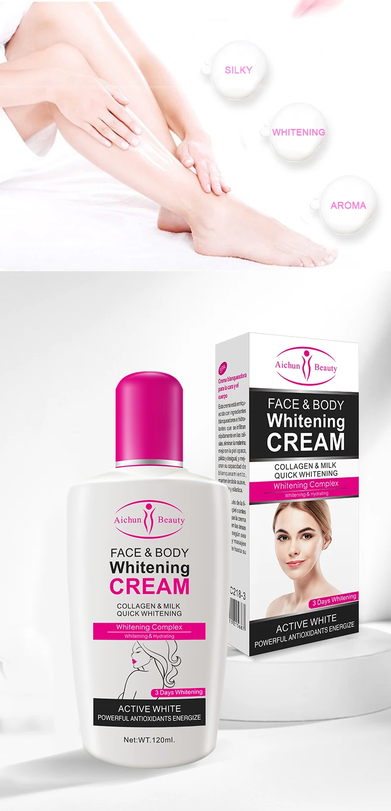 AICHUN BEAUTY Face &Body Whitening Cream