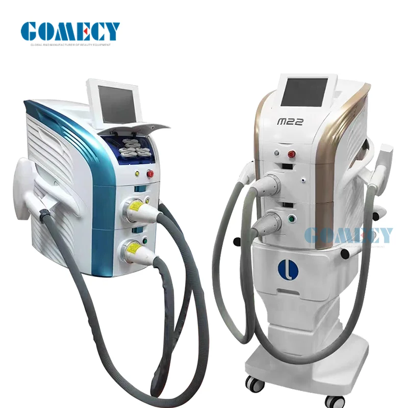 

GOMECY 3 in 1 laser / diode laser + nd yag + Elight ipl shr / ipl laser hair removal