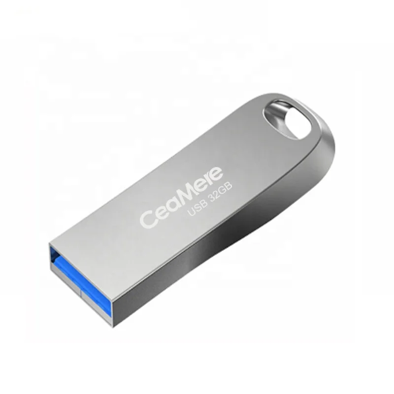 

100% Original Ceamere C28 Z74 USB 3.0 Flash Drive 32GB 64GB 128GB Pen Drive Metal PenDrive Memory Stick Storage U Disk, Sliver