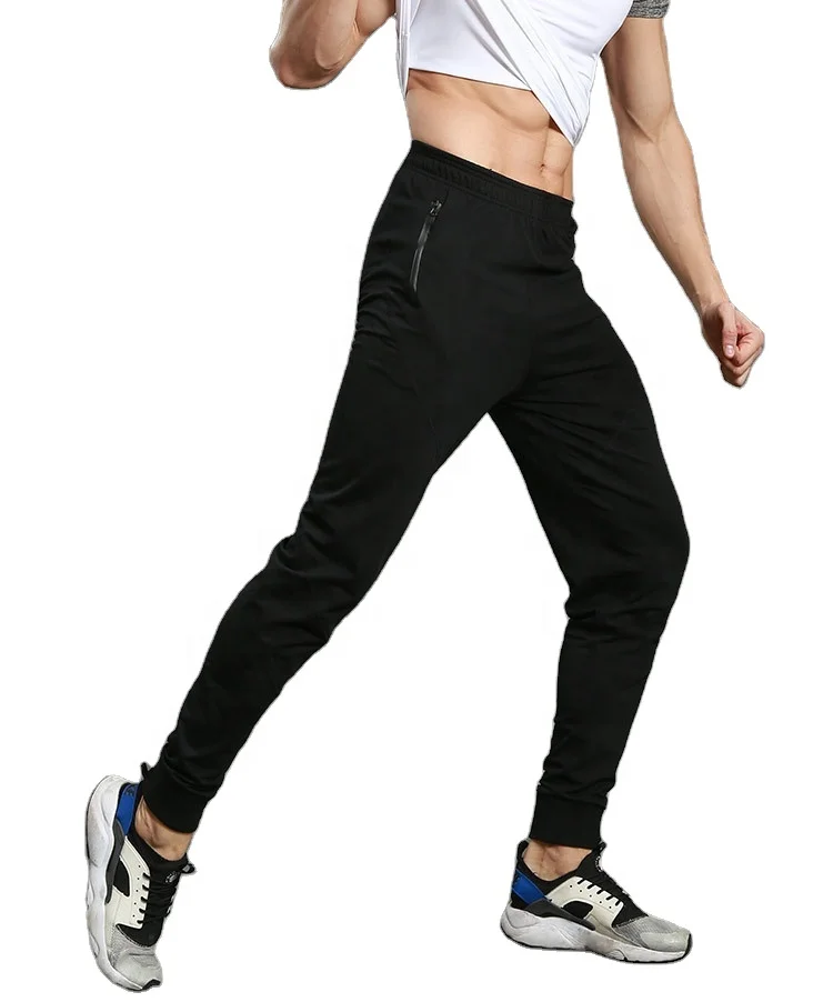

Men's Casual Running Sports Jogger Pants Custom nylon sweatpants Male Quick Dry Loose Polyester Men's Trousers