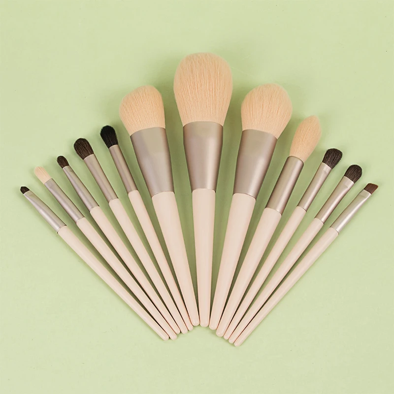 

makeup brush packaging clear bright pink makeup brush makeup brush set kit, Light pink