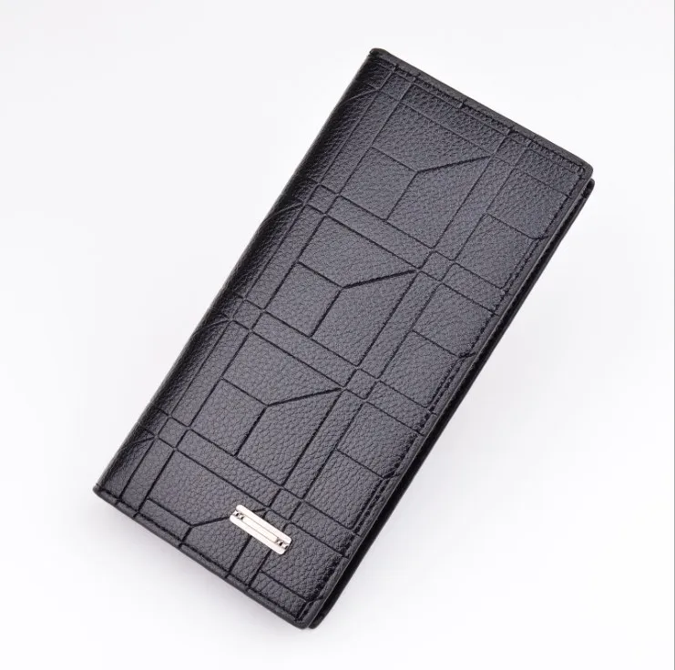 

2021 new men's Long Wallet fashion embossed multi Card Wallet plus circumference large capacity suit bag