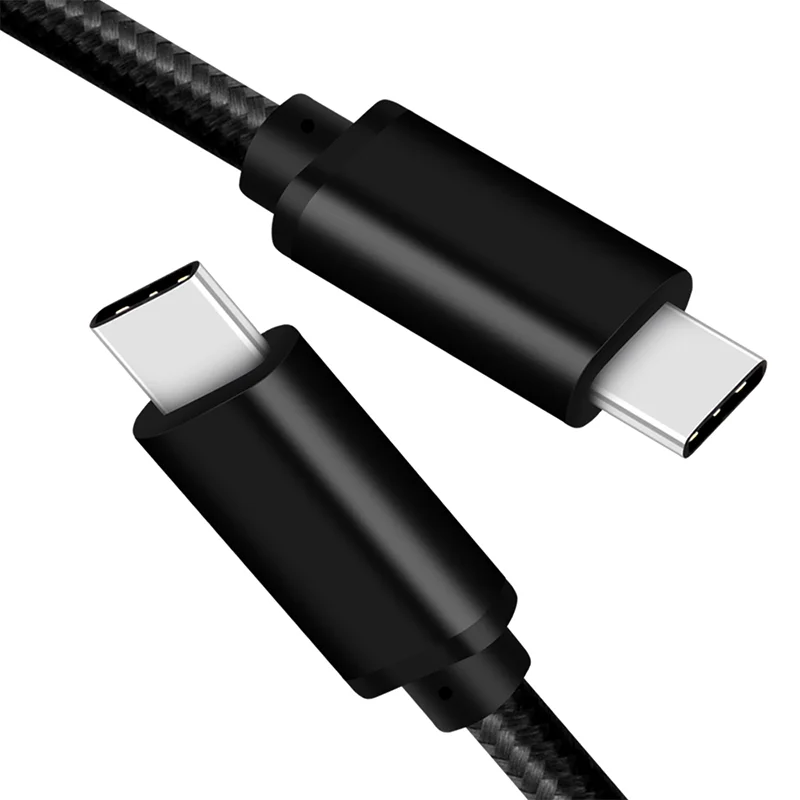 

Amazon best sells Type C male to Type C male cable PD 60W/3A USB 2.0 black data line